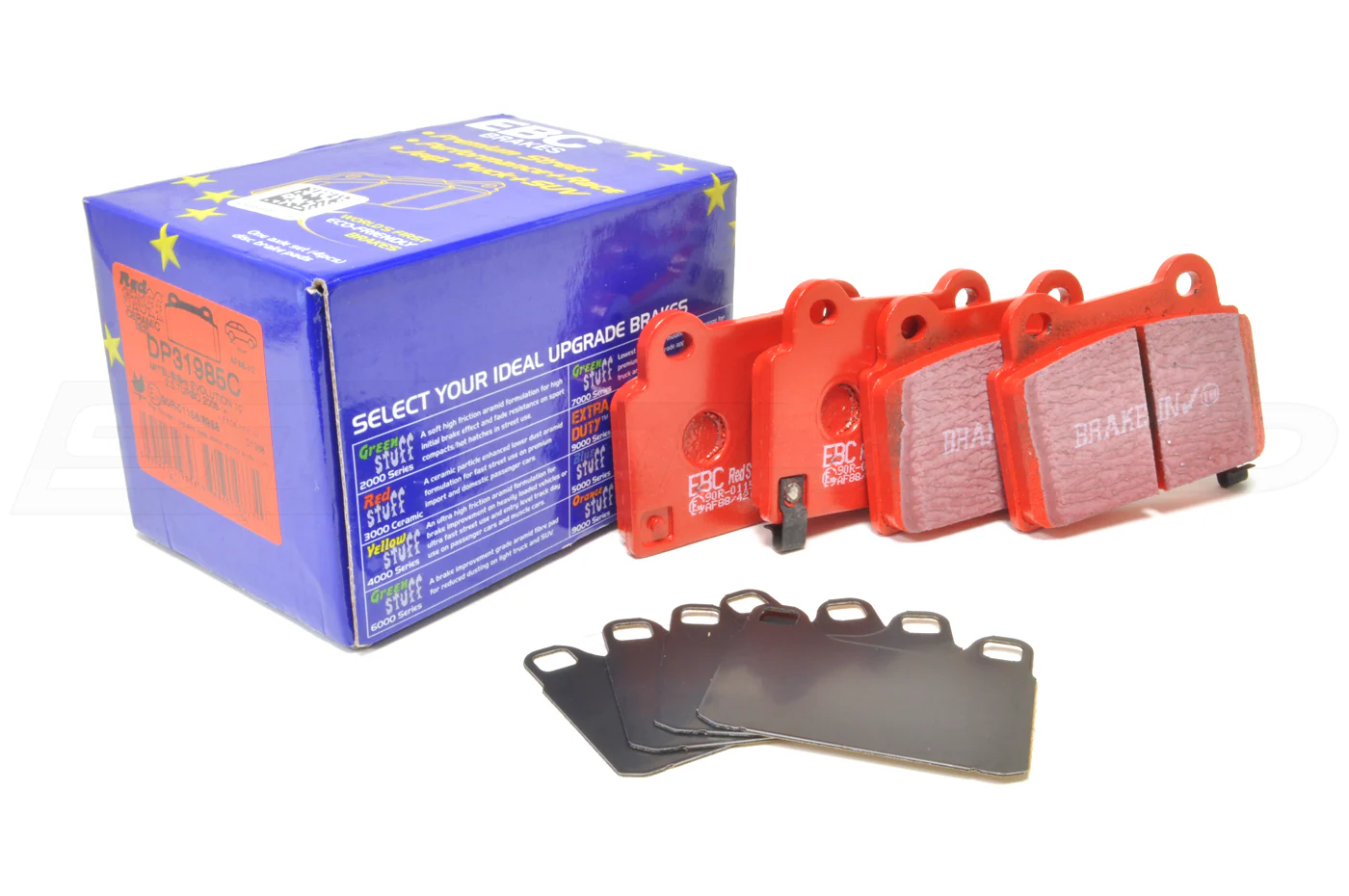 EBC Redstuff Brake Pads for Evolution - Image 3