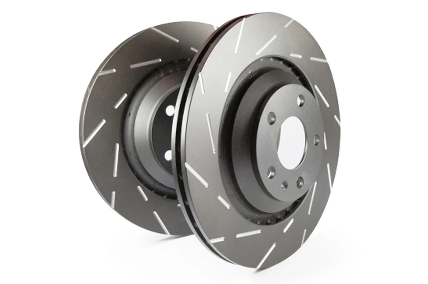 EBC USR Slotted Rotors for Mitsubishi Evo X (USR7642/USR7643)