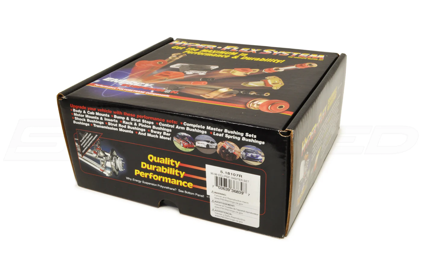 Energy Suspension Red Master Bushing Set for 2G DSM M/T (5.18107R) *Currently Unavailable* - Image 3