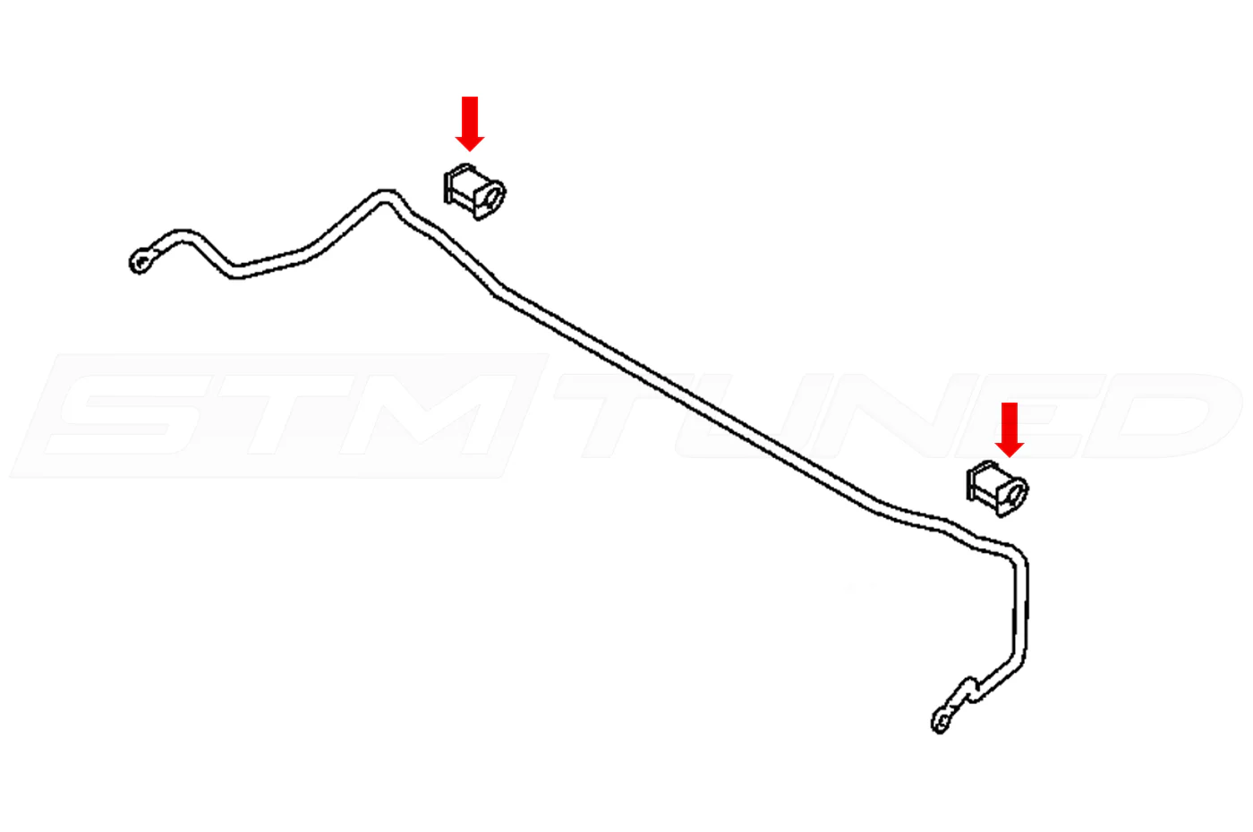 Energy Suspension Rear Sway Bar Bushings for 2G DSM - Image 3