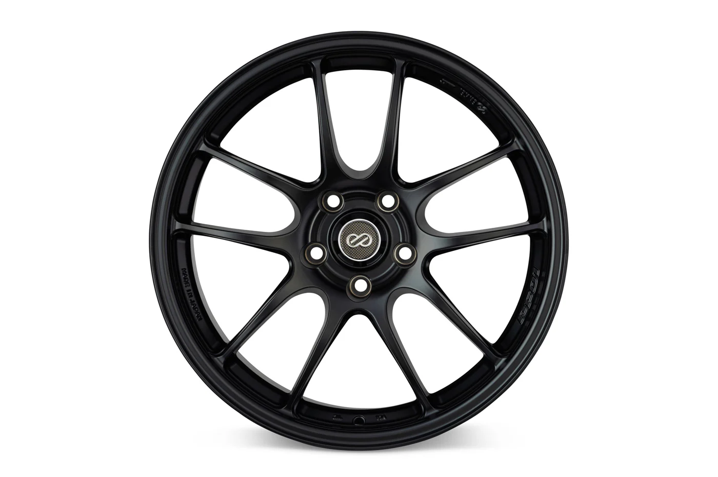 Enkei PF01 Black Racing Wheels - Image 2