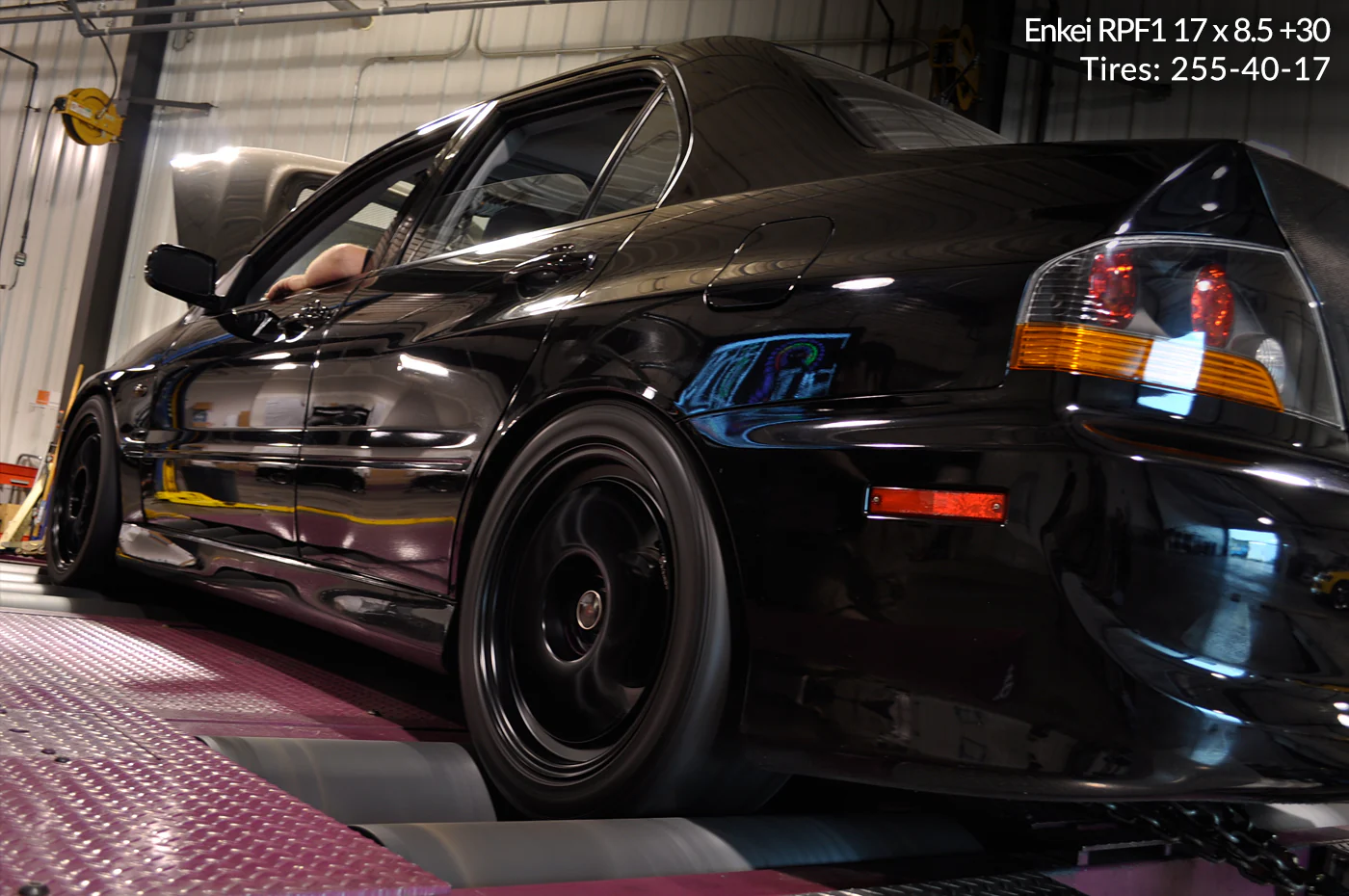 Enkei RPF1 Satin Black Wheels - Image 3