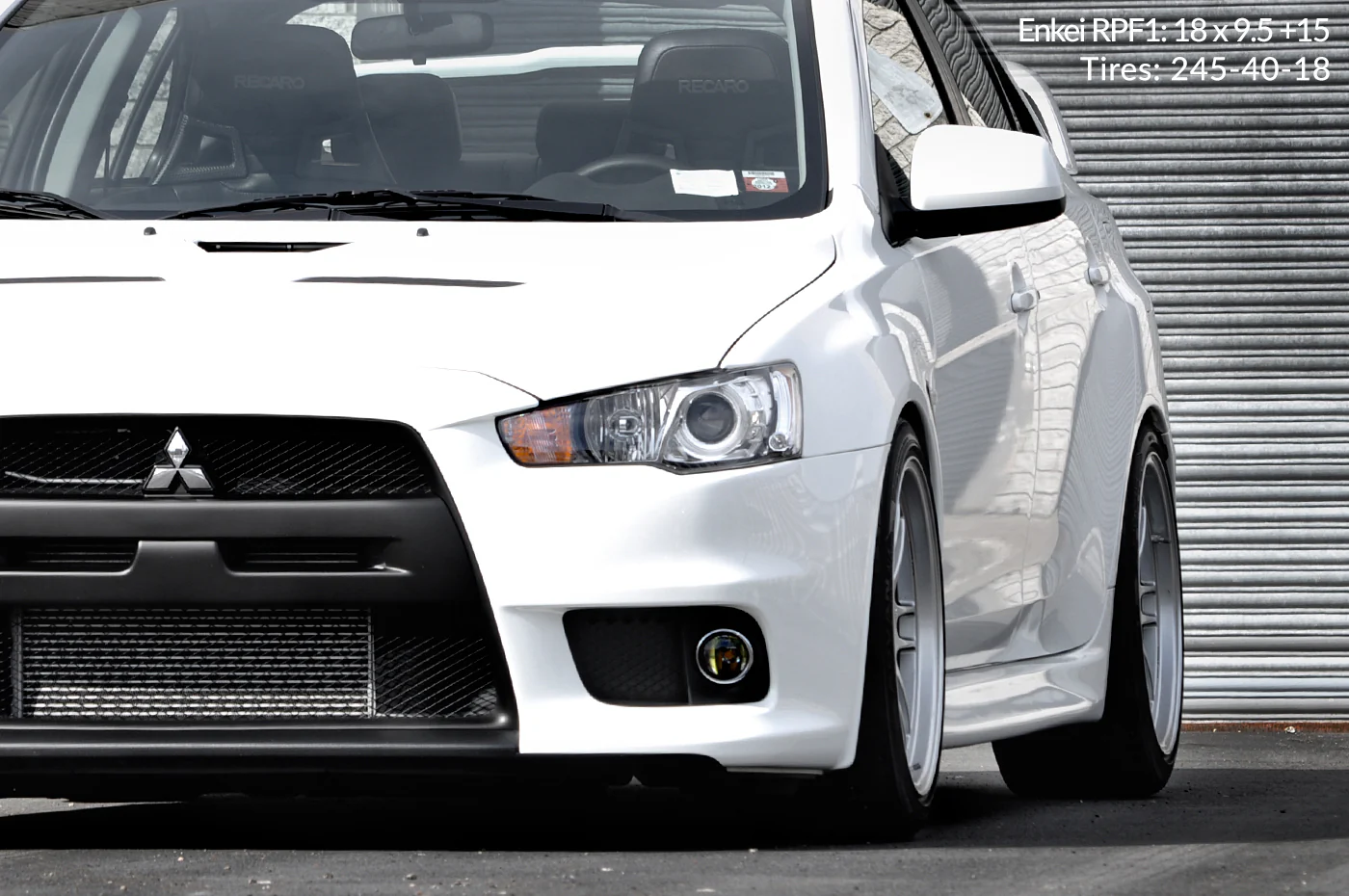 Enkei RPF1 Silver Wheels - Image 3