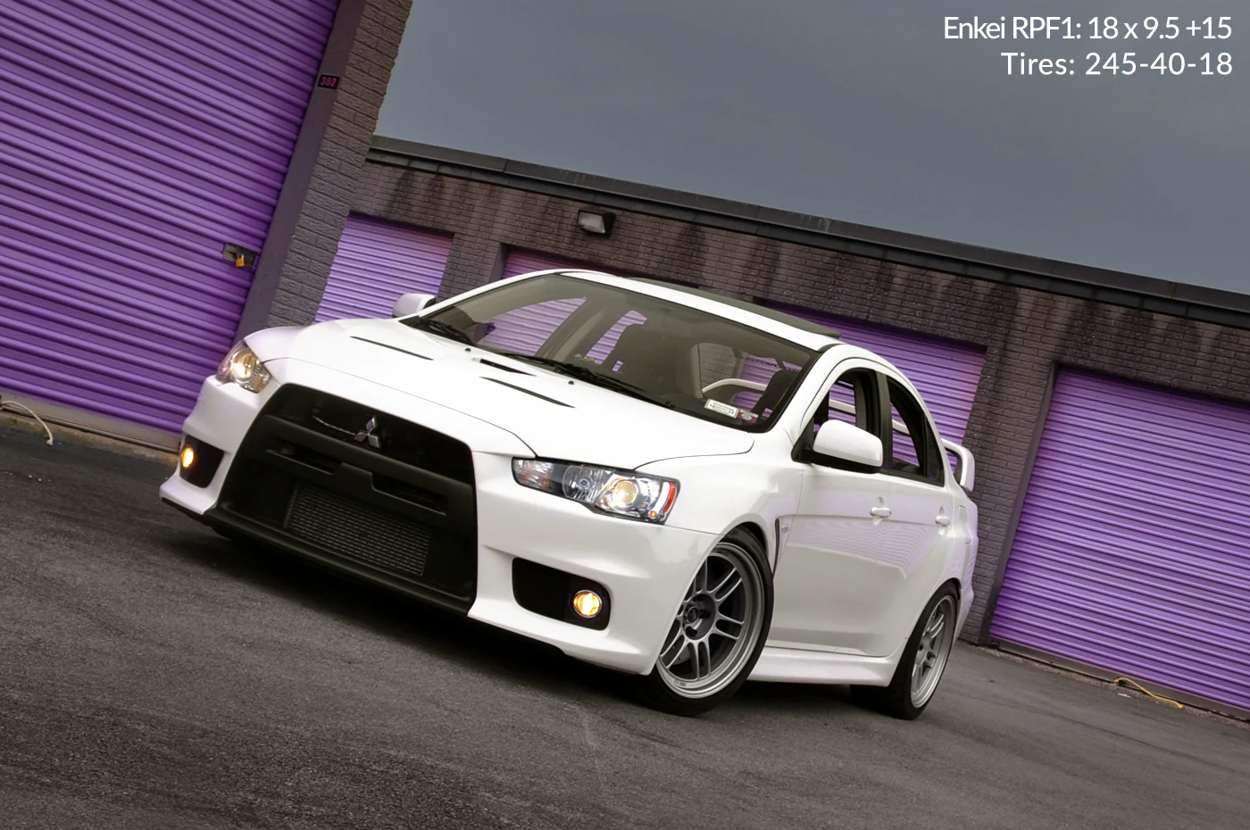 Enkei RPF1 Silver Wheels - Image 5