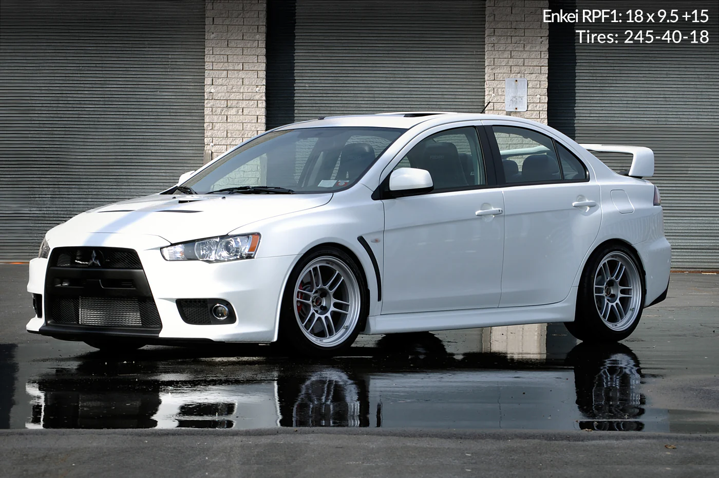 Enkei RPF1 Silver Wheels - Image 6