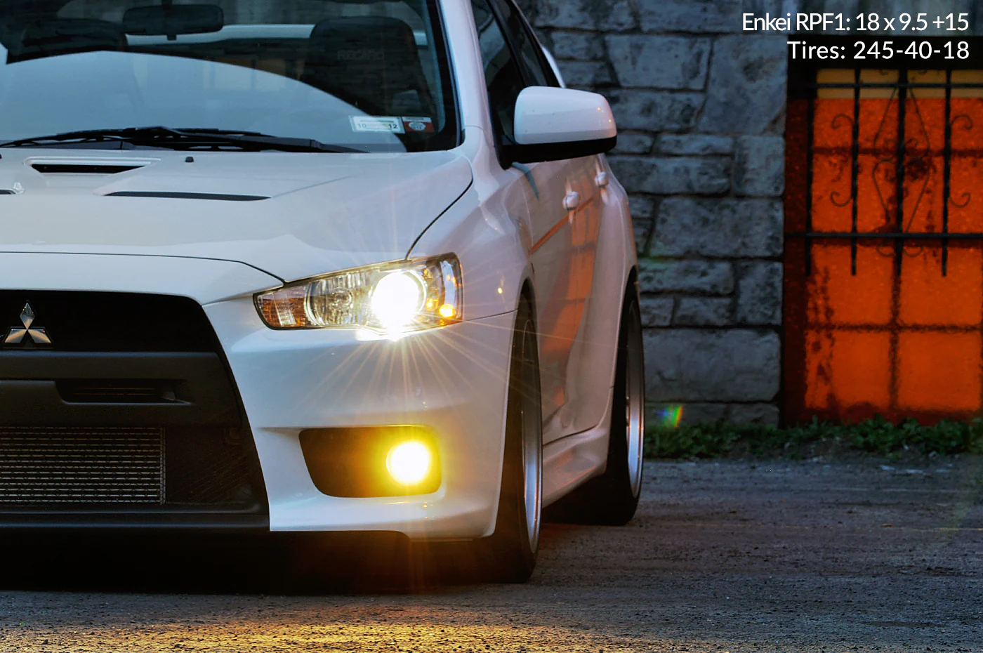 Enkei RPF1 Silver Wheels - Image 7