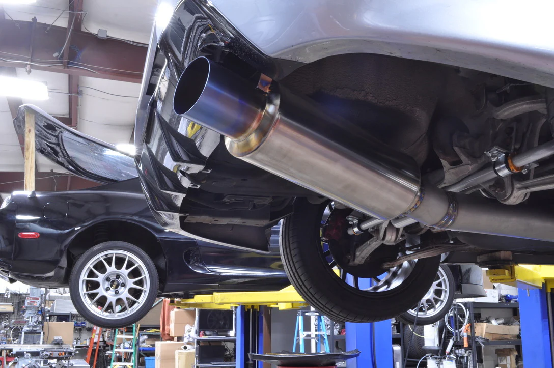 ETS Titanium Catback Exhaust for Evo 7/8/9 - Image 3