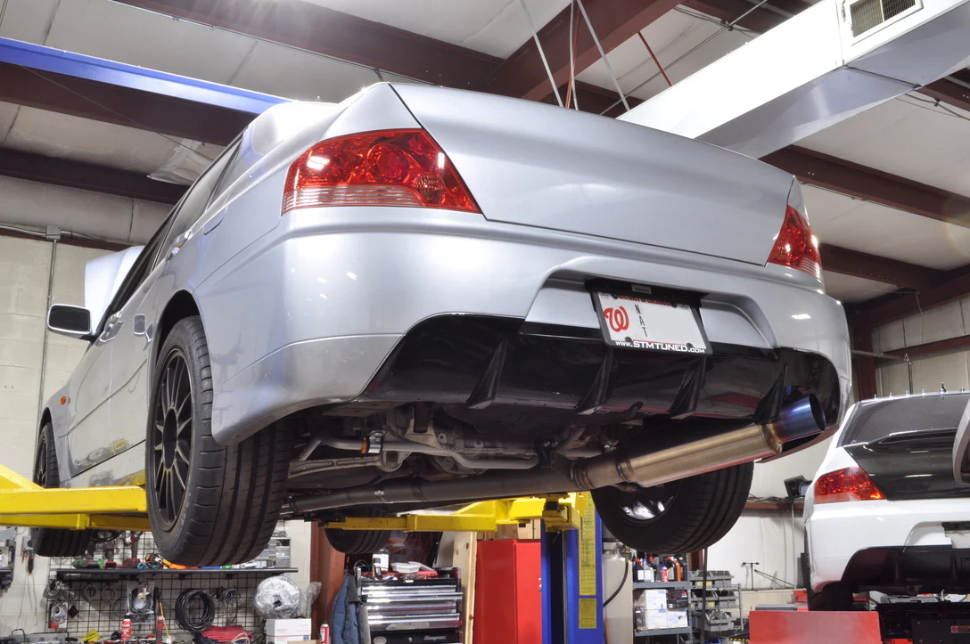 ETS Titanium Catback Exhaust for Evo 7/8/9 - Image 4