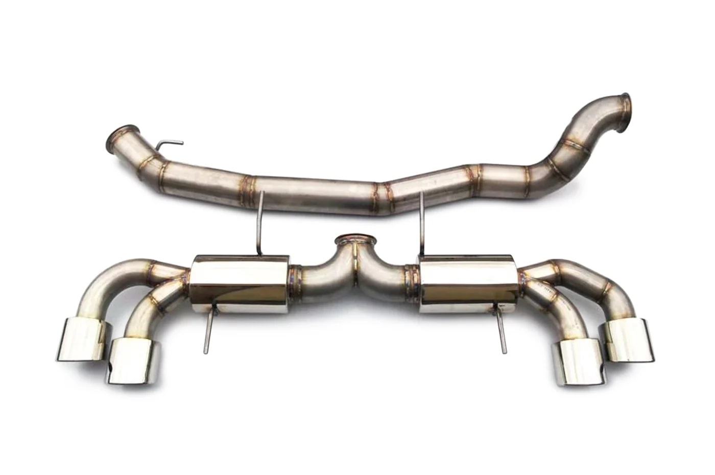 ETS Stainless Exhaust with Mufflers for R35 GTR