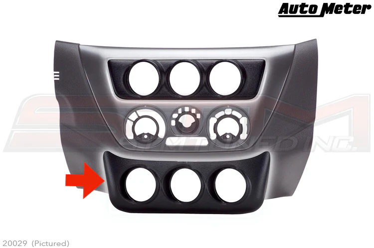 Auto Meter Triple Lower Console Gauge Pod - Evo 7/8/9 - Image 5