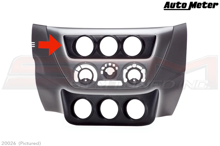 Auto Meter Triple Upper Console Gauge Pod - Evo 7/8/9 - Image 4