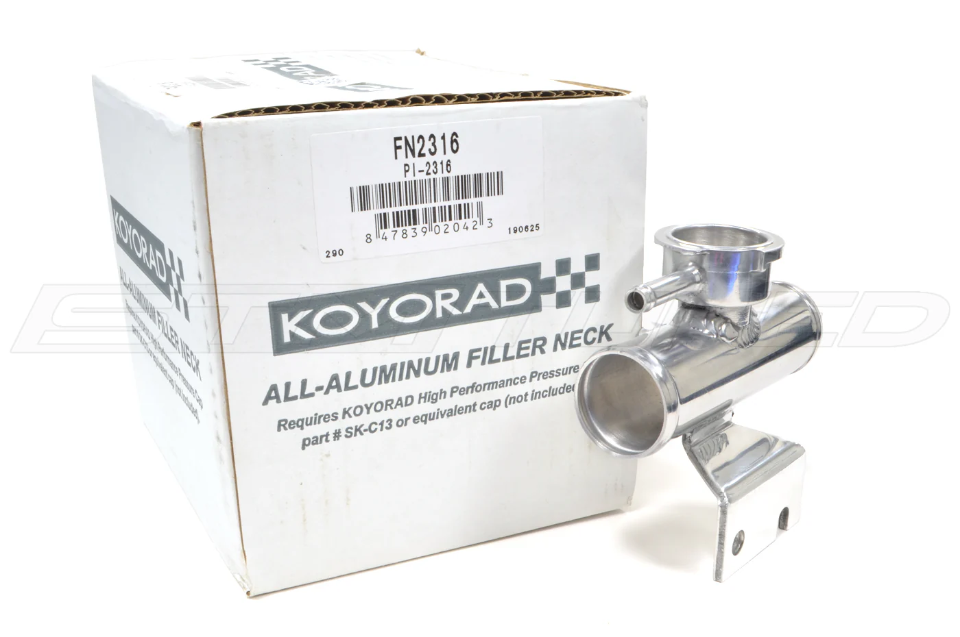 Koyo Aluminum Filler Neck for Evo X/Ralliart (FN2316) *Backorder ETA 5/2026* - Image 3