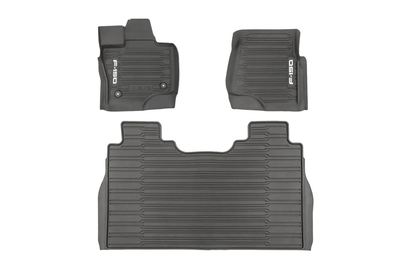 Ford OEM All Weather Floor Mats for F150/Raptor 2015-2024 (ML3Z1613300AA)