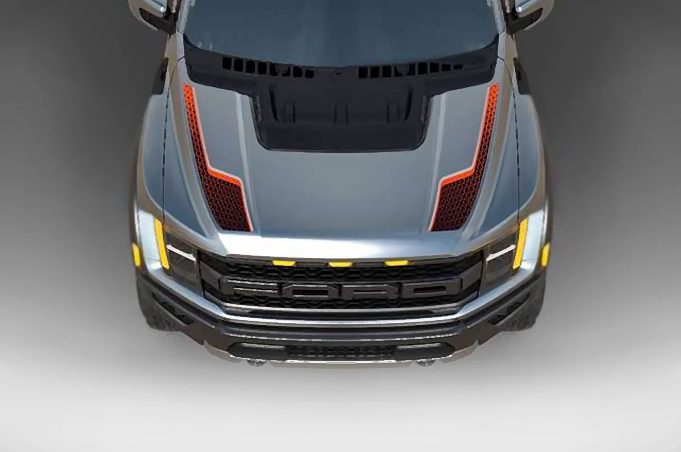 Ford Performance Hood Graphic for F150 Raptor 2021-2024 - Image 3