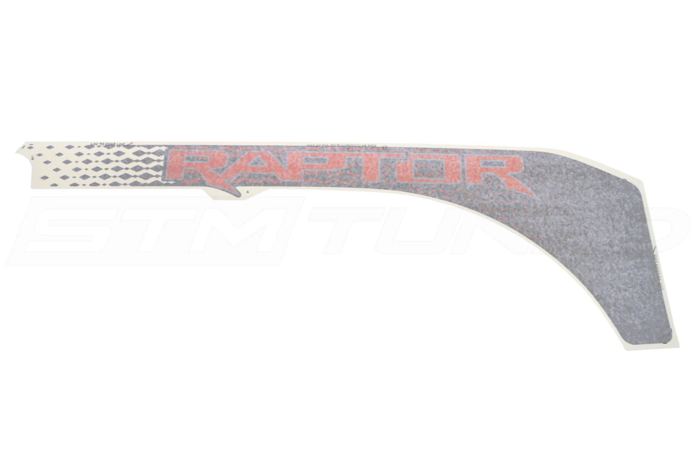 Ford Performance Long Fender Graphic for F150 Raptor 2021-2024 - Image 8