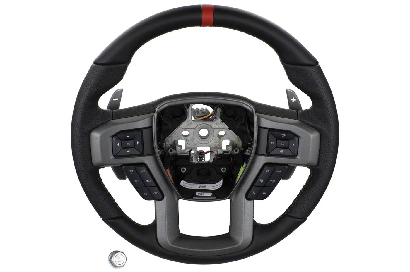 Ford Performance Steering Wheel Kit for 2017-2018 Gen2 F150 Raptor (M-3600-F15R)