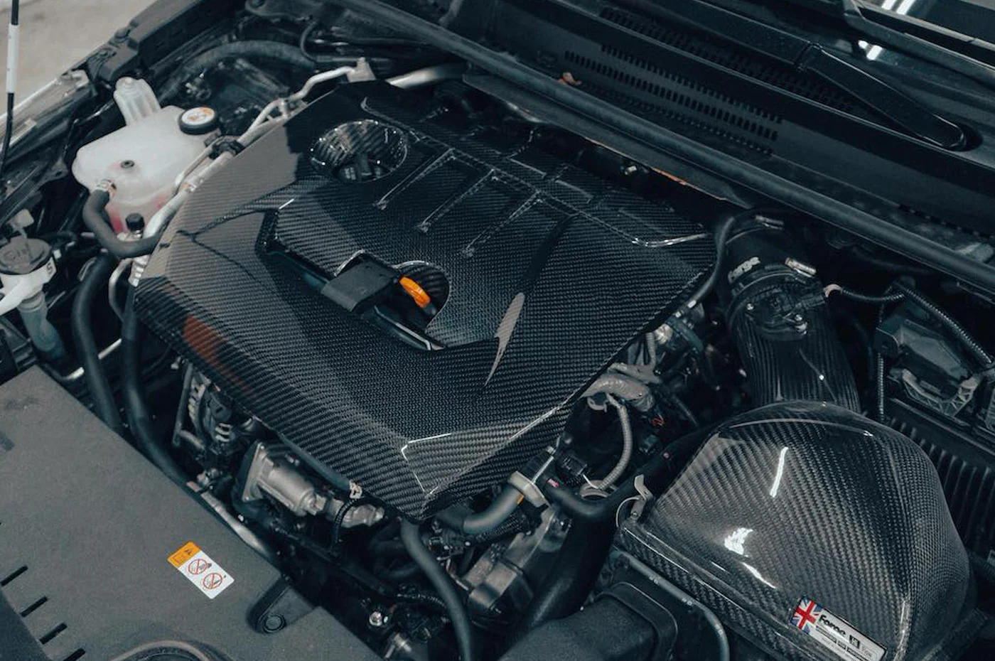 Forge Motorsport Carbon Fiber Engine Cover for 2023+ Toyota GR Corolla (FMEC5) - Image 2