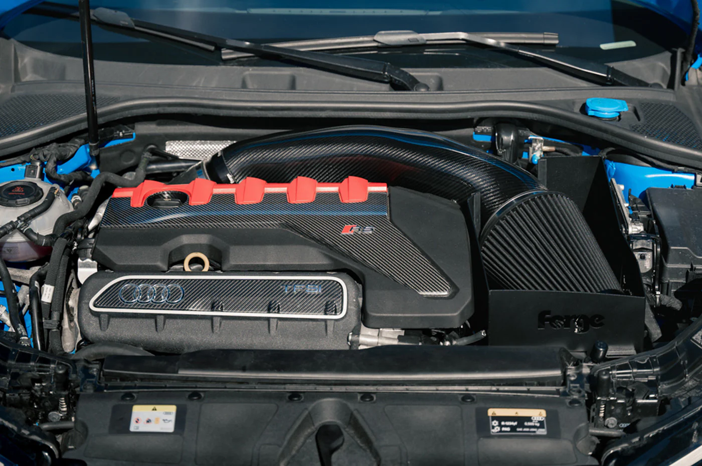 Forge Motorsport Carbon Fiber Induction Kit for 2015+ Audi RS3 (FMINDK47) - Image 8