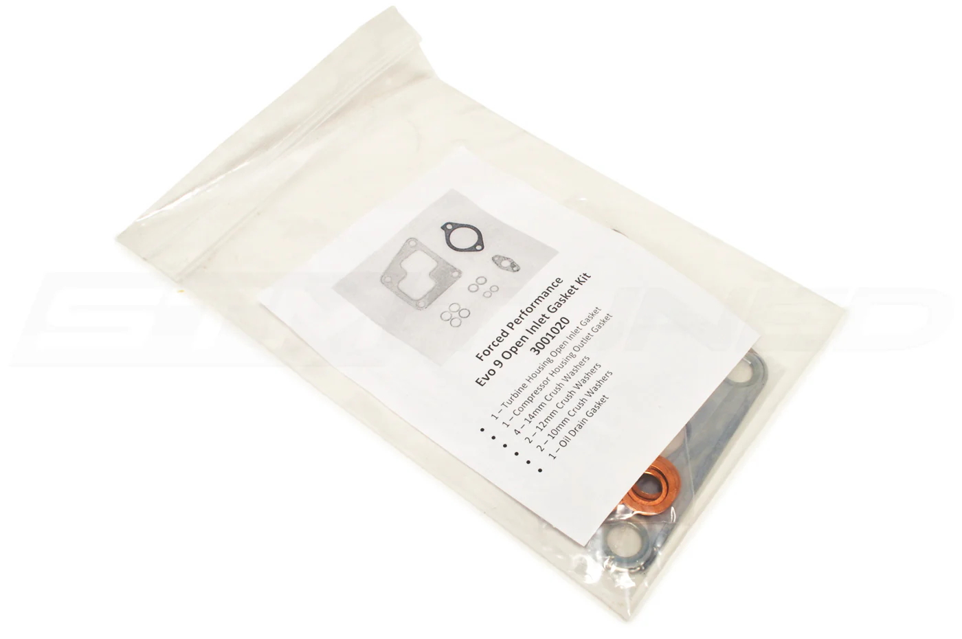 FP Turbo Gasket Set with Open Inlet for Evo 8/9 SS FP Housing (3001020) - Image 4