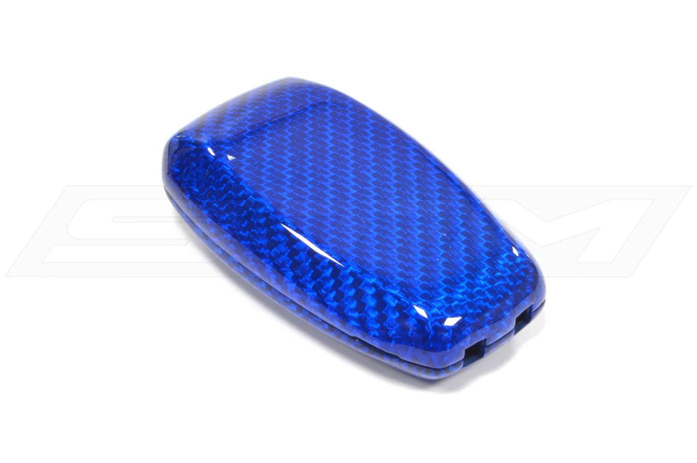 Rexpeed Blue Carbon Fiber Key FOB for 2022+ WRX/BRZ (FR58B) - Image 3