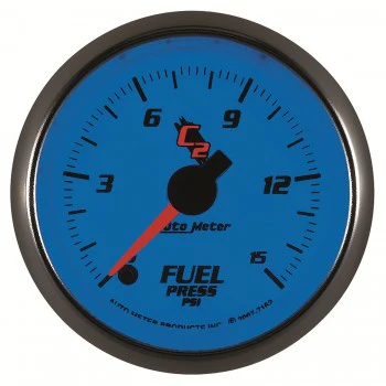 Fuel Pressure: 0-15 PSI - C2 Stepper Motor (2 1/16") - Image 3