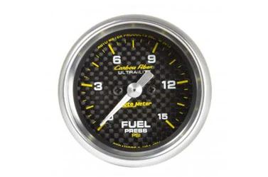 Fuel Pressure: 0-15 PSI - Carbon Fiber Stepper Motor