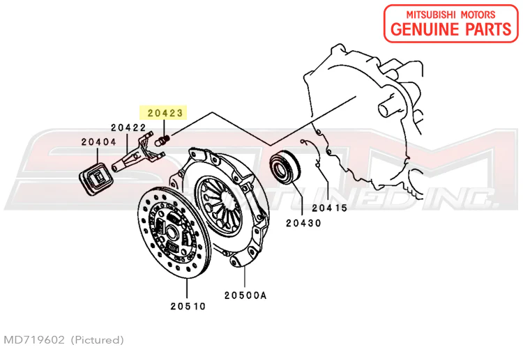 Mitsubishi Fulcrum Pivot Ball - 1G/2G DSM - Image 5