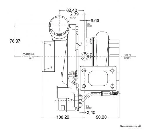 Garrett GT2871R (280-475 HP) - Image 2