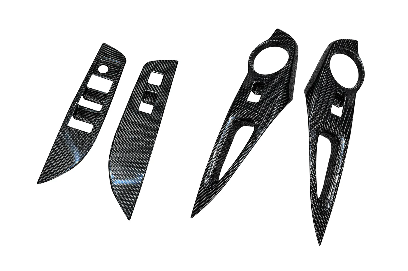 Rexpeed Carbon Fiber Door Switch Panel Covers for GR Corolla (GC14)