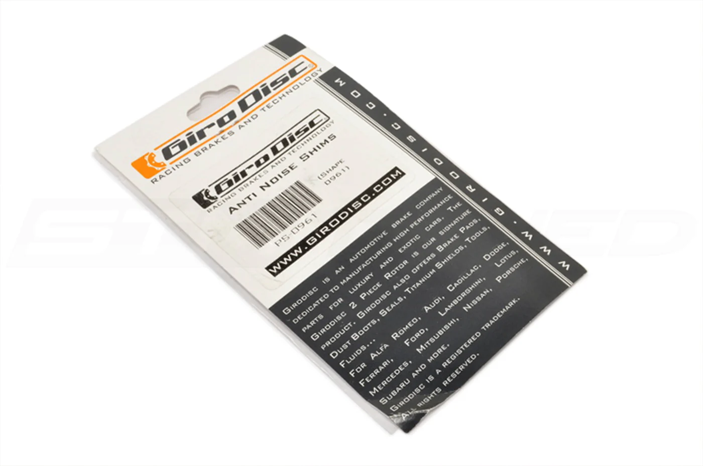 Girodisc Anti-Noise Rear Pad Shims for Evo 5-X / 04-17 STi (PS2-0961) - Image 4