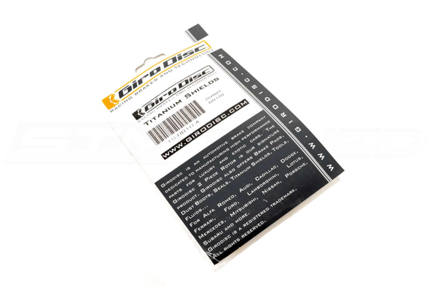 Girodisc Titanium Front Pad Shields for R35 C7 488 (TS-1382) - Image 10