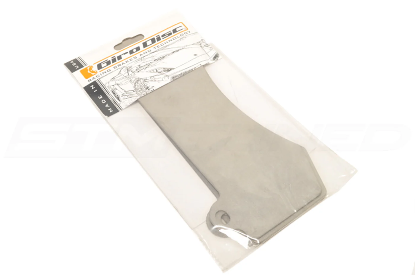 Girodisc Titanium Front Pad Shields for R35 C7 488 (TS-1382) - Image 4