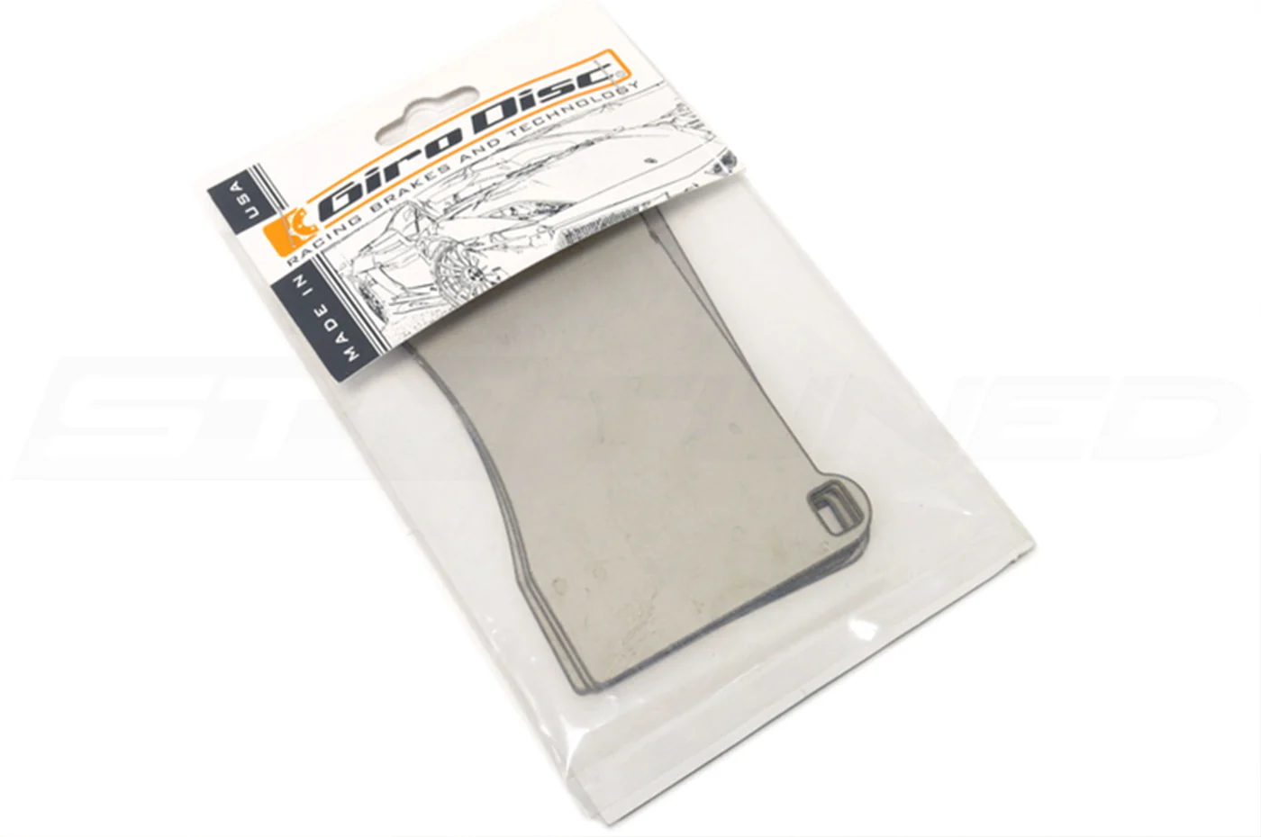 Girodisc Titanium Front Pad Shields for R35 C7 488 (TS-1382) - Image 9