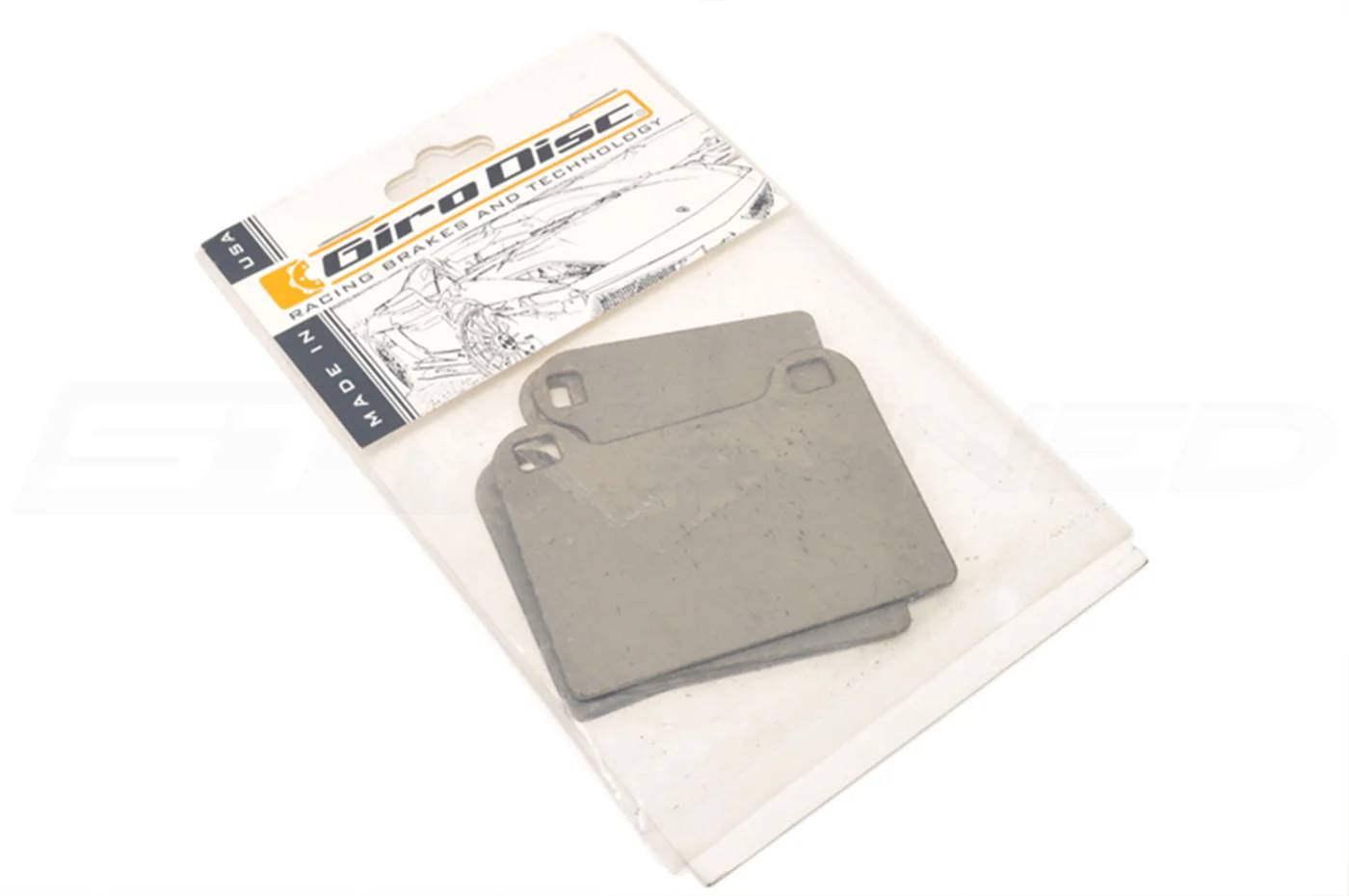 Girodisc Titanium Brake Pad Shields for Subaru STi - Image 17
