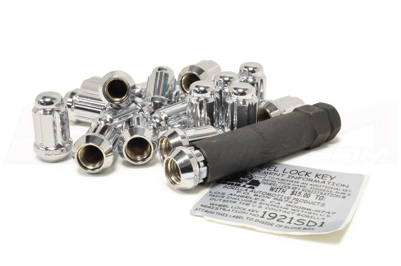 Gorilla Tuner Acorn Lug Nuts (Set of 20 with Key) - Image 3