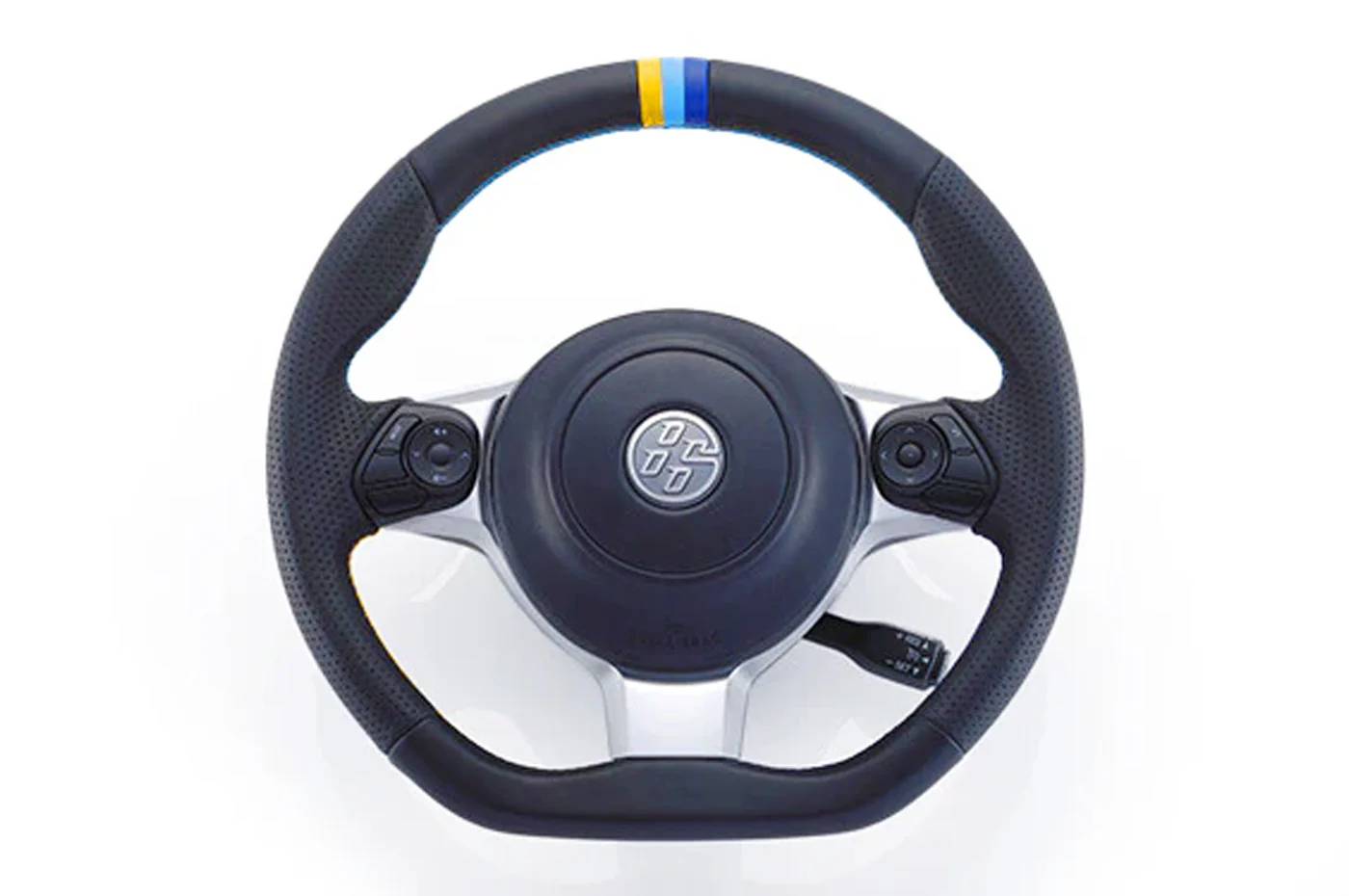 GReddy Leather Steering Wheel 3 Color Stitch for ZN6/ZC6 GR86/FRS/BRZ (16610001) - Image 2