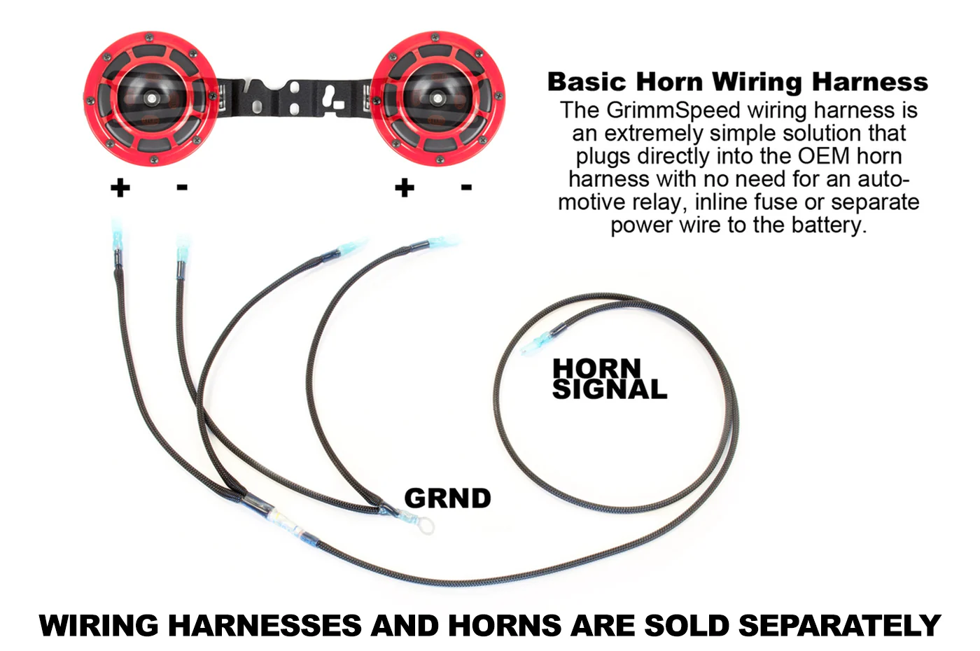 GrimmSpeed BroTie Hella Horns Mounting Bracket for WRX/STi (040004) - Image 3