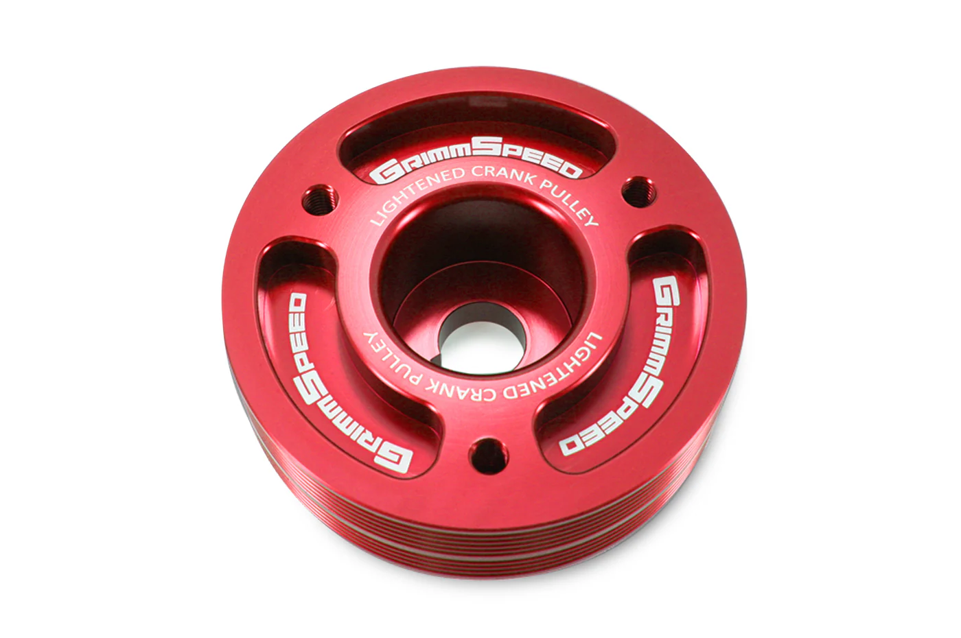 GrimmSpeed Lightweight Crank Pulley for 02-14 WRX/04+STI (095015) - Image 3