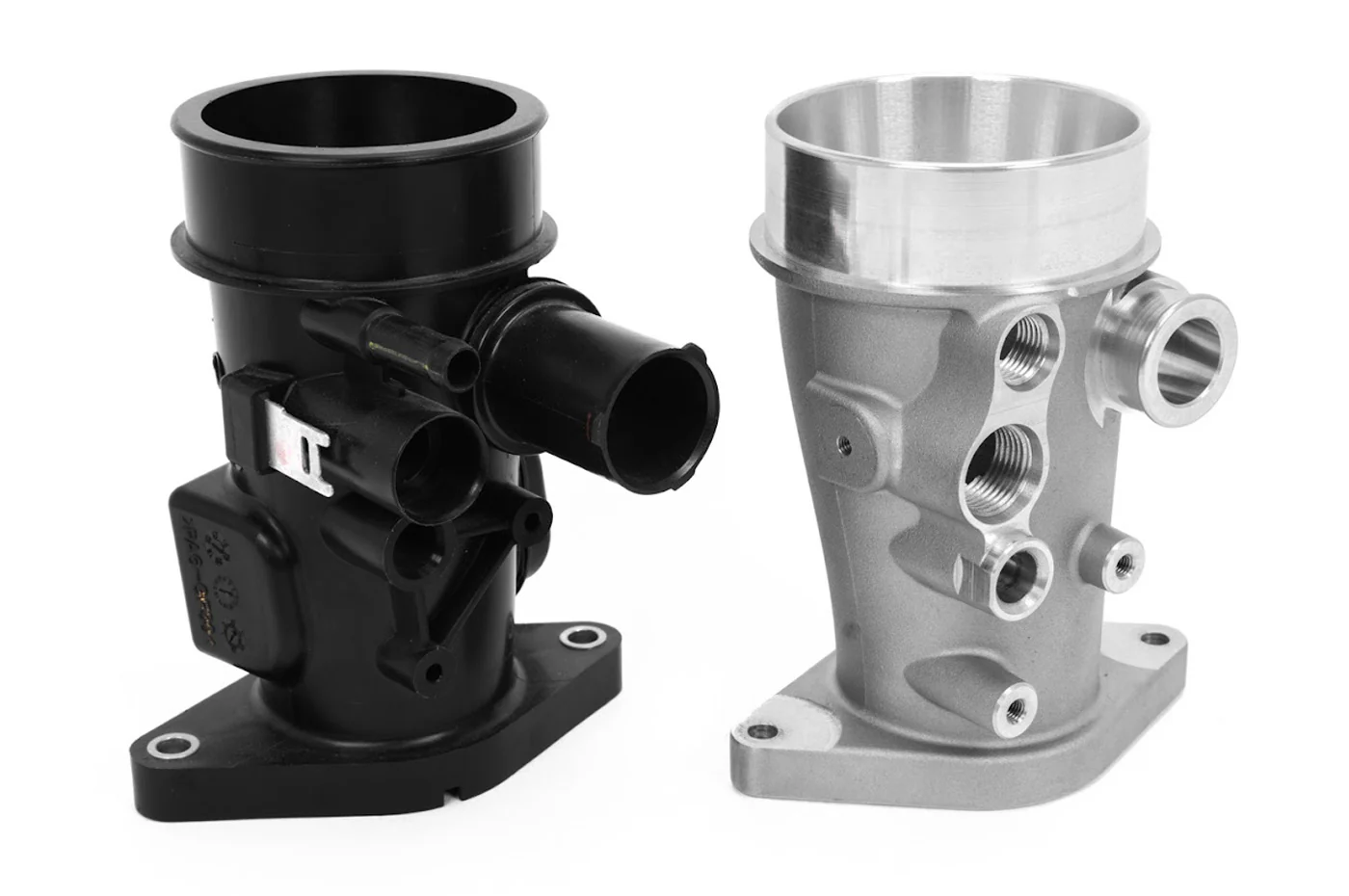 GrimmSpeed V2 Cast Aluminum Turbo Inlet for 2015-2021 Subaru WRX (GRM125034) - Image 5