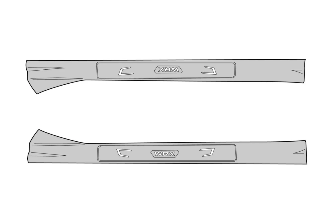 Subaru OEM Illuminated Door Sills for 2022 WRX (H461SVC200) - Image 3