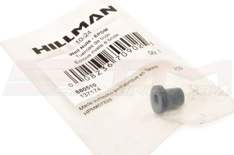 Hillman #10-24 Rubber Standard Well Nut (880510) - Image 4