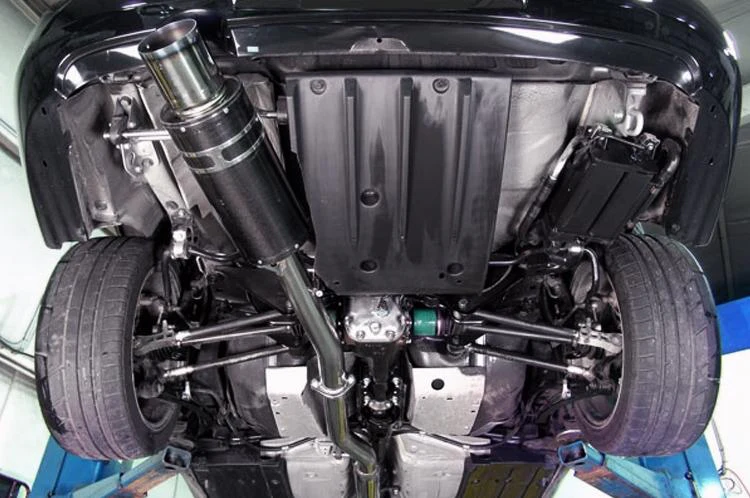 HKS Carbon Ti Exhaust for 02-07 WRX/STi (3112-EX005) - Image 3