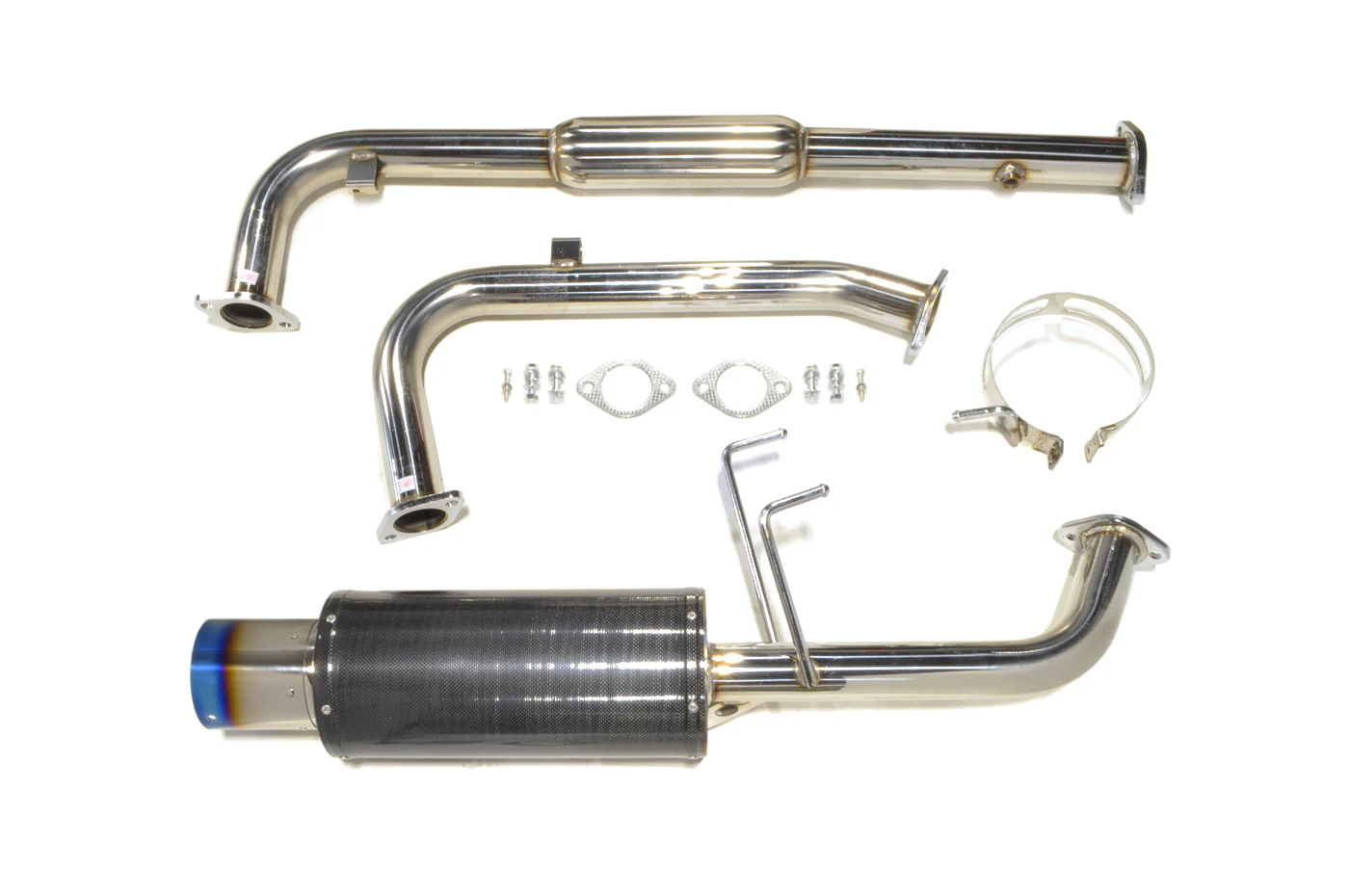 HKS Carbon Ti Exhaust for 2G DSM FWD (3112-EX003)