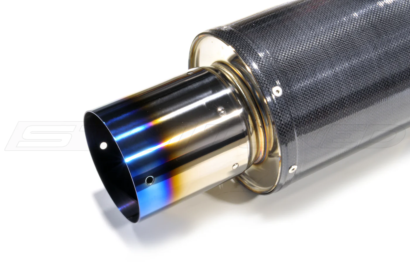 HKS Carbon Ti Exhaust for 2G DSM FWD (3112-EX003) - Image 4