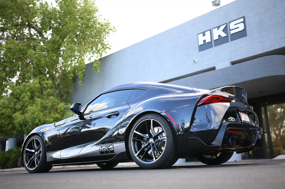 HKS Dual Muffler Exhaust for 2020 Supra (31014-KT001) - Image 4