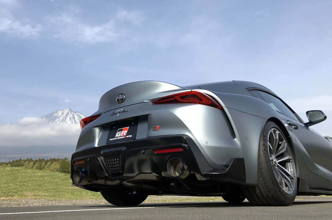 HKS Dual Muffler Exhaust for 2020 Supra (31014-KT001) - Image 5