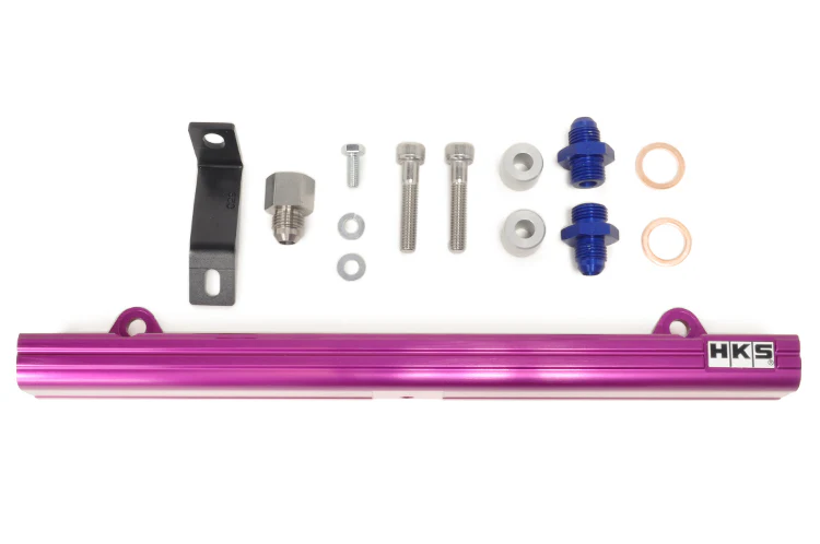 HKS Purple Fuel Rail for Evo 7/8/9 (14007-AM003) - Image 3