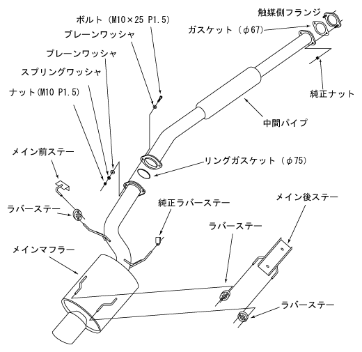 HKS Super Turbo Exhaust for Evo 7/8/9 (31029-AM002) (*Discontinued*) - Image 2