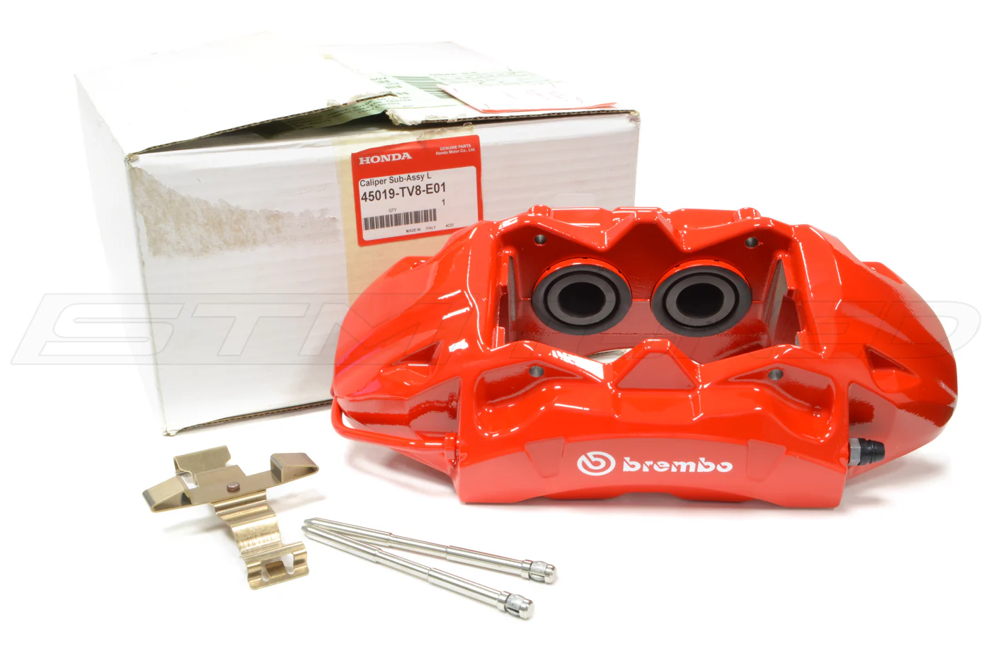 Honda OEM Red Brembo Front Caliper for 2017+ Type R Civic - Image 5