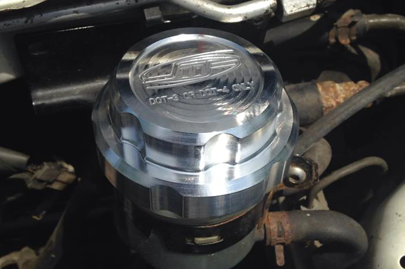 JMF Brake Fluid Reservoir Cap for DSM/Evo 1-6/3S - Image 8